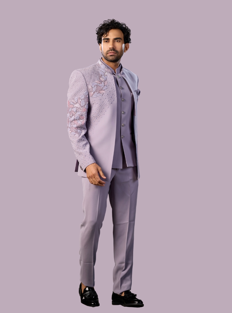 MAUVE COLOR  JODHPURI